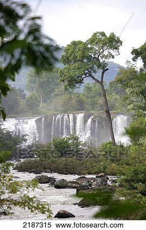 Tat Lo waterfall, Bolaven Plateau; Champasak Province, Laos View Large Photo Image Stock Photography - Tat Lo waterfall, Bolaven Plateau; Champasak Province, Laos. Fotosearch