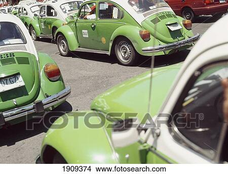 Picture - Taxis, Mexico City. Fotosearch