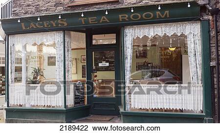 Tea Shop In Lynmouth, Exmoor, United Kingdom View Large Photo Image Stock Image - Tea Shop In Lynmouth, Exmoor, United Kingdom. Fotosearch