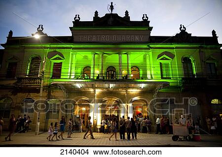 Teatro Guarany At Night, Pelotas, Rio Grande Do Sul, Pelotas, Brazil View Large Photo Image Picture - Teatro Guarany At Night, Pelotas, Rio Grande Do Sul, Pelotas, Brazil. Fotosearch