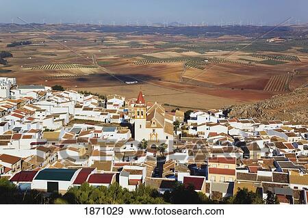 Stock Photo - Teba, Malaga, Andalusia, Spain; Scene Of The Battle Of Teba. Fotosearch