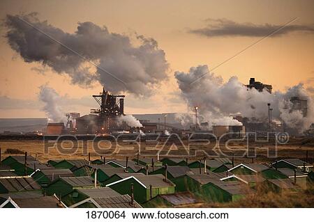 Teesside, England; A Refinery View Large Photo Image Picture - Teesside, England; A Refinery. Fotosearch