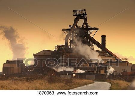 Teesside, England; A Refinery View Large Photo Image Stock Image - Teesside, England; A Refinery. Fotosearch