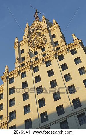 Telefonica Building In Gran Via; Madrid Spain View Large Photo Image Stock Image - Telefonica Building In Gran Via; Madrid Spain. Fotosearch