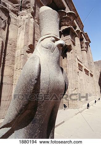 Picture - Temple At Edfu.. Fotosearch