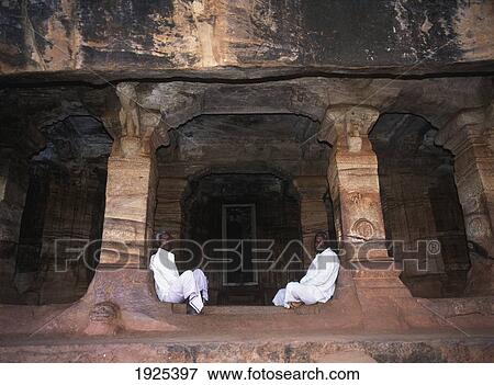 Temple Caves Entrance View Large Photo Image Stock Photo - Temple Caves Entrance. Fotosearch