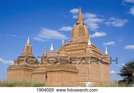 Stock Photo - Temple In Bagan, Burma. Fotosearch