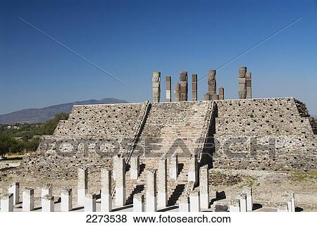 Temple in the archaeological zone of Tula; Tula de Allende, Hidalgo, Mexico View Large Photo Image Stock Photo - Temple in the archaeological zone of Tula; Tula de Allende, Hidalgo, Mexico. Fotosearch
