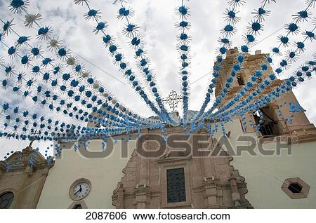 Stock Photograph - Temple Of Guadalupe, Asientos, Aguascalientes, Mexico. Fotosearch