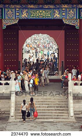 Temple of Heaven; Beijing, China View Large Photo Image Stock Image - Temple of Heaven; Beijing, China. Fotosearch