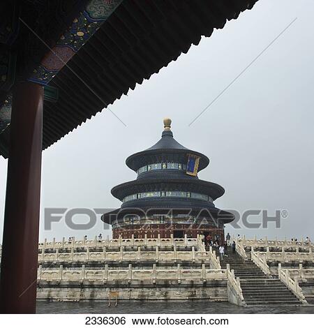 Temple Of Heaven; Beijing, China View Large Photo Image Stock Photograph - Temple Of Heaven; Beijing, China. Fotosearch