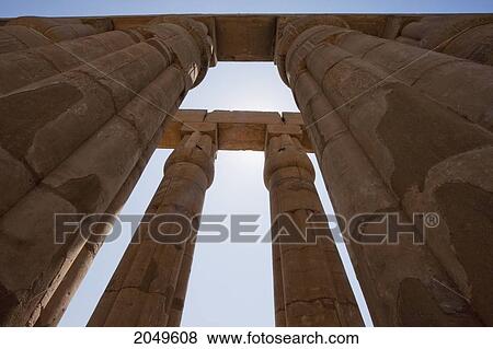 Stock Photo - Temple Of Luxor, Luxor, Qina, Egypt. Fotosearch