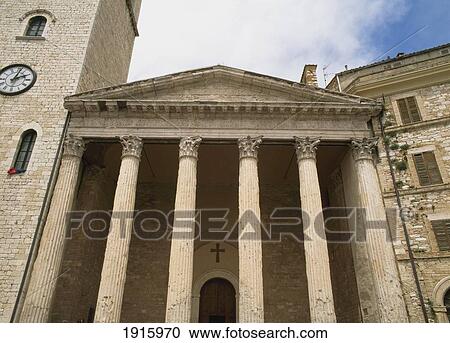 Temple Of Minerva View Large Photo Image Stock Image - Temple Of Minerva. Fotosearch