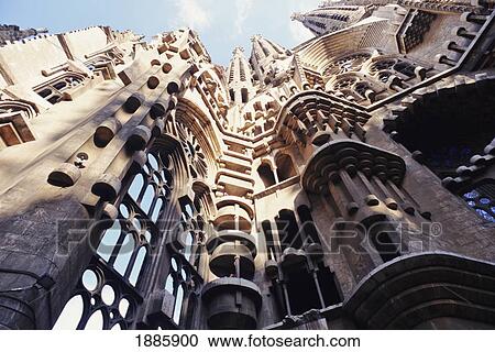 Temple Of Sagrada Familia View Large Photo Image Stock Image - Temple Of Sagrada Familia. Fotosearch