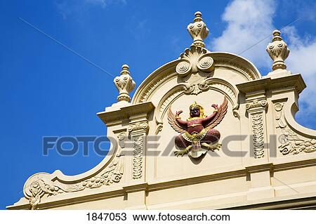 Temple Of The Emerald Buddha Museum At Royal Grand Palace In Rattanakosin District; Bangkok, Thailand View Large Photo Image Stock Image - Temple Of The Emerald Buddha Museum At Royal Grand Palace In Rattanakosin District; Bangkok, Thailand. Fotosearch