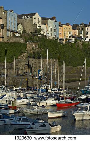 Tenby. Pembrokeshire. Wales. Cymru. UK. United Kingdom. View Large Photo Image Stock Image - Tenby. Pembrokeshire. Wales. Cymru. UK. United Kingdom.. Fotosearch