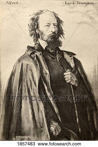 Tennyson (Of Aldworth And Freshwater) Alfred Tennyson, 1St Baron, Byname Alfred, Lord Tennyson, 1809-1892. English Poet Laureate. From An Illustration By A. S. Hartrick. View Large Photo Image Stock Image - Tennyson (Of Aldworth And Freshwater) Alfred Tennyson, 1St Baron, Byname Alfred, Lord Tennyson, 1809-1892. English Poet Laureate. From An Illustration By A. S. Hartrick.. Fotosearch