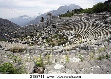 TERMESSOS RUINS ANTALYA TURKEY View Large Photo Image Stock Image - TERMESSOS RUINS ANTALYA TURKEY. Fotosearch
