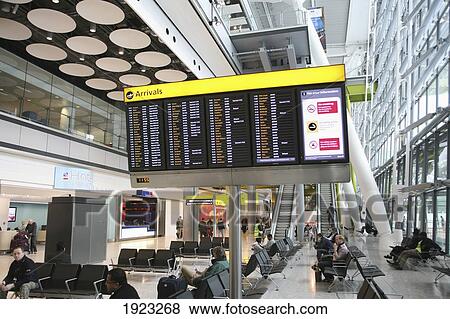 Stock Photo - Terminal Five At Heathrow Airport. Fotosearch