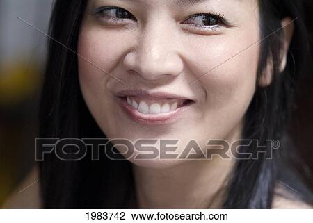 Thailand, Bangkok, Thai Woman Smiling. View Large Photo Image Stock Image - Thailand, Bangkok, Thai Woman Smiling.. Fotosearch