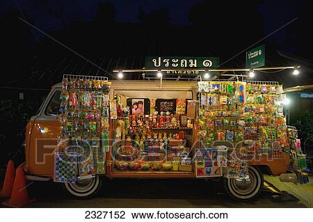 Thailand, Chiang Mai, Mobile market; Pai View Large Photo Image Stock Image - Thailand, Chiang Mai, Mobile market; Pai. Fotosearch