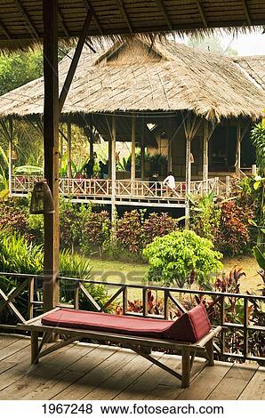 Thailand, Lisu Lodge In Rural Chiang Mai Province. View Large Photo Image Stock Photo - Thailand, Lisu Lodge In Rural Chiang Mai Province.. Fotosearch