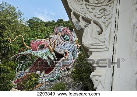 Thailand, Wat Ban Tham or Dragon Temple; Kanachanaburi View Large Photo Image Stock Photo - Thailand, Wat Ban Tham or Dragon Temple; Kanachanaburi. Fotosearch
