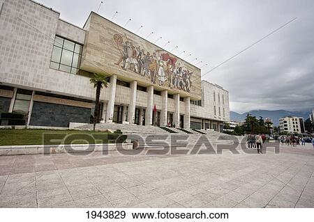 'the Albanians' Mosaic On The Fa? ade Of The National Historical Museum, Tirana, Albania View Large Photo Image Stock Photo - 'the Albanians' Mosaic On The Fa? ade Of The National Historical Museum, Tirana, Albania. Fotosearch