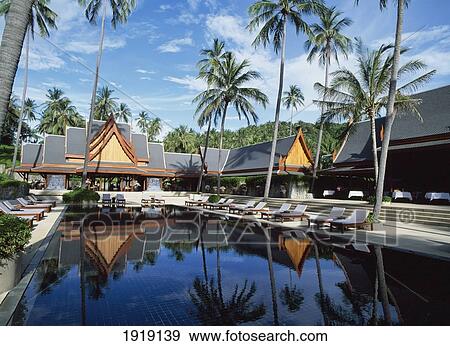 The Amanpuri Pool View Large Photo Image Stock Photo - The Amanpuri Pool. Fotosearch