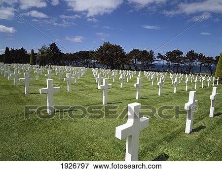 The American Cemetery. View Large Photo Image Stock Photo - The American Cemetery.. Fotosearch