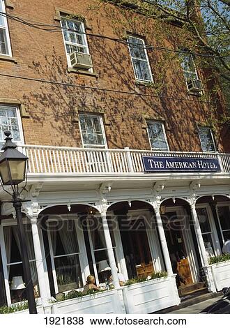 The American Hotel View Large Photo Image Stock Photo - The American Hotel. Fotosearch