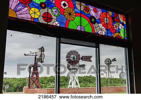 The American Wind Power Center For The American-Style Water Pumping Windmills, Lubbock, Texas, Usa View Large Photo Image Stock Photo - The American Wind Power Center For The American-Style Water Pumping Windmills, Lubbock, Texas, Usa. Fotosearch