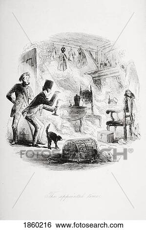 The Appointed Time. Illustration By Phiz (Hablot Knight Browne) 1815-1882. From The Book Bleak House By Charles Dickens. Published London 1853. View Large Photo Image Stock Photograph - The Appointed Time. Illustration By Phiz (Hablot Knight Browne) 1815-1882. From The Book Bleak House By Charles Dickens. Published London 1853.. Fotosearch