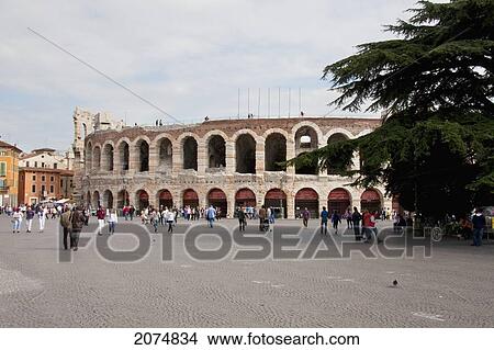 Picture - The Arena, Verona, Italy. Fotosearch