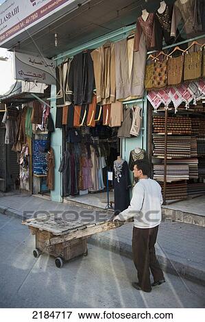 Stock Photo - The Balad Souk Market In The Heart Of Amman's Old City, Jordan, Middle East. Fotosearch