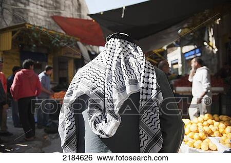 Stock Photograph - The Balad Souk Market In The Heart Of Amman's Old City, Jordan, Middle East. Fotosearch