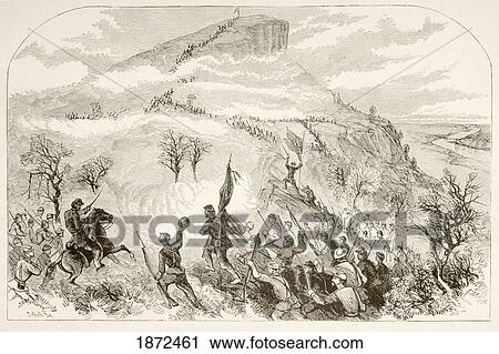 The Battle Of Lookout Mountain, November 24, 1863, During The American Civil War. From A 19Th Century Illustration. View Large Photo Image Stock Image - The Battle Of Lookout Mountain, November 24, 1863, During The American Civil War. From A 19Th Century Illustration.. Fotosearch