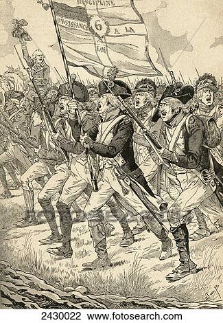 The Battle of Valmy, 1792, during the French Revolutionary Wars. From Agenda Buvard du Bon Marche published 1917. View Large Photo Image Stock Image - The Battle of Valmy, 1792, during the French Revolutionary Wars. From Agenda Buvard du Bon Marche published 1917.. Fotosearch