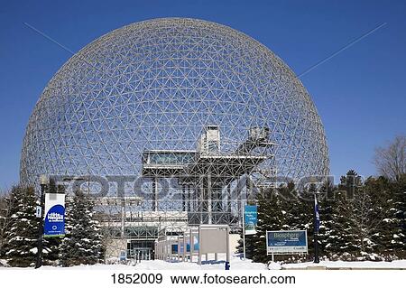 The Biosphere Museum View Large Photo Image Stock Photo - The Biosphere Museum. Fotosearch