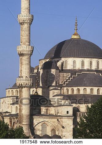 The Blue Mosque View Large Photo Image Stock Photo - The Blue Mosque. Fotosearch