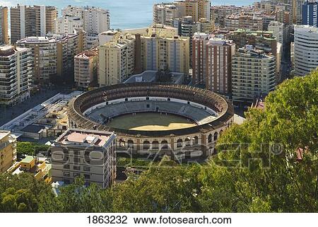 The Bullring, Malaga, Andalucia, Spain View Large Photo Image Stock Image - The Bullring, Malaga, Andalucia, Spain. Fotosearch
