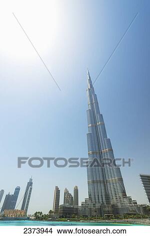 Picture - The Burj Khalifa; Dubai, United Arab Emirates. Fotosearch