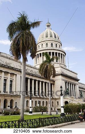 Stock Photography - The Capitolio Building, Old Havana, Cuba.. Fotosearch