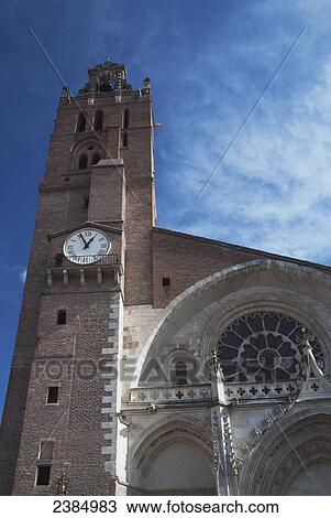 Stock Image - The Cathedrale St-Etienne; Toulouse, France. Fotosearch