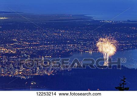 The Celebration of Light is an annual international fireworks competition; Vancouver, British Columbia, Canada View Large Photo Image Picture - The Celebration of Light is an annual international fireworks competition; Vancouver, British Columbia, Canada. Fotosearch