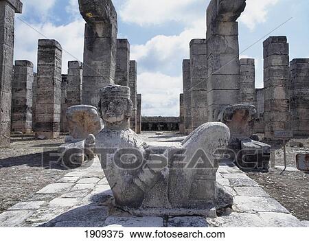 The Chac Mool, Chichen Itza Ruins, Mexico. View Large Photo Image Stock Photography - The Chac Mool, Chichen Itza Ruins, Mexico.. Fotosearch