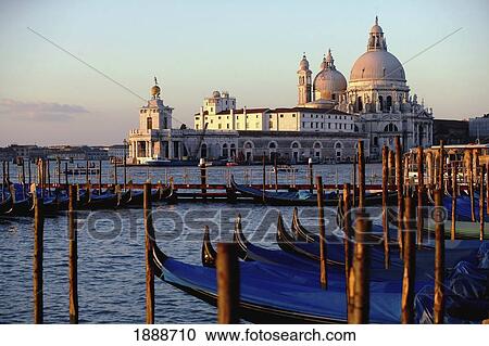 The Chiesa Di Santa Maria Della Salute And Gondolas View Large Photo Image Stock Image - The Chiesa Di Santa Maria Della Salute And Gondolas. Fotosearch