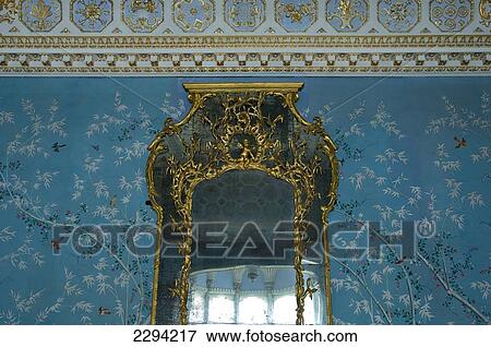 The Chinese Drawing Room, Grimsthorpe Castle Park and Gardens; Bourne, Lincolnshire, England View Large Photo Image Stock Photo - The Chinese Drawing Room, Grimsthorpe Castle Park and Gardens; Bourne, Lincolnshire, England. Fotosearch