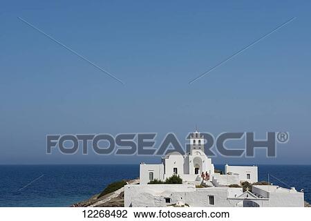 The Chrysopiyi Monsastery in Southeastern Sifnos; Sifnos, Cyclades, Greek Islands, Greece View Large Photo Image Stock Image - The Chrysopiyi Monsastery in Southeastern Sifnos; Sifnos, Cyclades, Greek Islands, Greece. Fotosearch