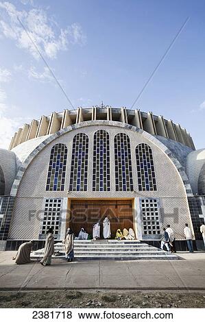 The Church of Our Lady Mary of Zion, the most important Church in Ethiopia; Axum, Tigray, Ethiopia View Large Photo Image Stock Photo - The Church of Our Lady Mary of Zion, the most important Church in Ethiopia; Axum, Tigray, Ethiopia. Fotosearch